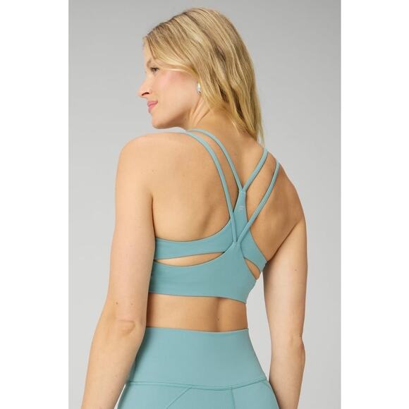 New Fabletics Principal Low Impact Sports Bra Seafoam Women's size M - Picture 2 of 8